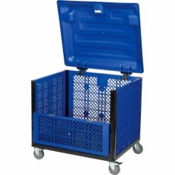 Best deal ๐คฉ Global Industrial Easy Assembly Vented Wall Container-Drop Gate/Lid/Caster 39-1/4x31-1/2x34 OH ๐ฏ 39 Best deal ๐คฉ Global Industrial Easy Assembly Vented Wall Container-Drop Gate/Lid/Caster 39-1/4x31-1/2x34 OH ๐ฏ -Containers shop 603087DP 10