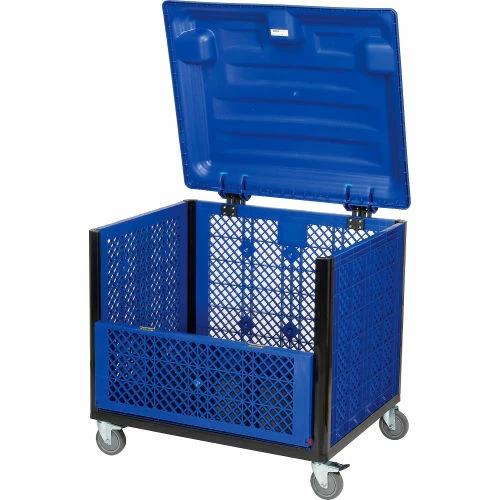 Best deal ๐คฉ Global Industrial Easy Assembly Vented Wall Container-Drop Gate/Lid/Caster 39-1/4x31-1/2x34 OH ๐ฏ 11 Best deal ๐คฉ Global Industrial Easy Assembly Vented Wall Container-Drop Gate/Lid/Caster 39-1/4x31-1/2x34 OH ๐ฏ - Image 11