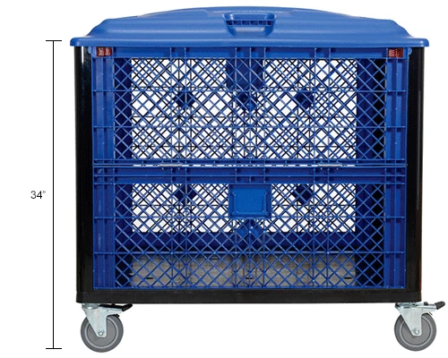 Best deal ๐คฉ Global Industrial Easy Assembly Vented Wall Container-Drop Gate/Lid/Caster 39-1/4x31-1/2x34 OH ๐ฏ 28 Best deal ๐คฉ Global Industrial Easy Assembly Vented Wall Container-Drop Gate/Lid/Caster 39-1/4x31-1/2x34 OH ๐ฏ - Image 28