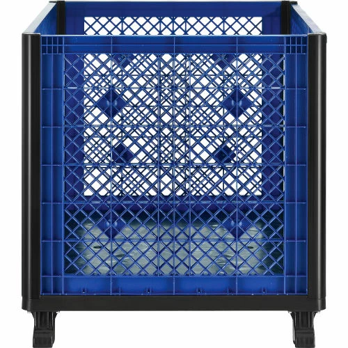 Best Sale 🎁 Global Industrial Easy Assembly Vented Wall Container - Drop Gate 39-1/4x31-1/2x33-1/2 Overall 😀 7 Best Sale 🎁 Global Industrial Easy Assembly Vented Wall Container - Drop Gate 39-1/4x31-1/2x33-1/2 Overall 😀 - Image 7