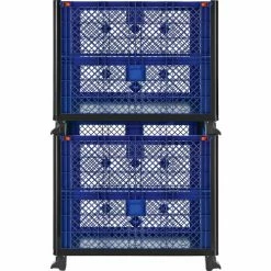 Best Sale 🎁 Global Industrial Easy Assembly Vented Wall Container - Drop Gate 39-1/4x31-1/2x33-1/2 Overall 😀 44 Best Sale 🎁 Global Industrial Easy Assembly Vented Wall Container - Drop Gate 39-1/4x31-1/2x33-1/2 Overall 😀 -Containers shop 603087D 17