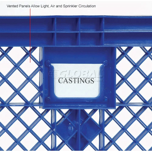 Budget ๐ Global Industrial Easy Assembly Vented Wall Container - Casters 39-1/4 x 31-1/2 x 34 Overall ๐ฅฐ 17 Budget ๐ Global Industrial Easy Assembly Vented Wall Container - Casters 39-1/4 x 31-1/2 x 34 Overall ๐ฅฐ - Image 17