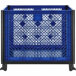 Cheap 😉 Global Industrial™ Easy Assembly Vented Wall Container 39-1/4 x 31-1/2 x 33-1/2 Overall 🔔 -Containers shop 603087 02
