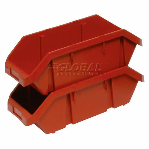 Hot Sale 🛒 Quantum Storage Systems Quantum Plastic Quickpick Double Hopper Bin, 6-5/8"W x 9-1/2"D x 5"H, Red - Pkg Qty 20 ✨ 2 Hot Sale 🛒 Quantum Storage Systems Quantum Plastic Quickpick Double Hopper Bin, 6-5/8"W x 9-1/2"D x 5"H, Red - Pkg Qty 20 ✨ - Image 2