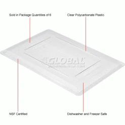 Cheap 🎉 Rubbermaid 3302-00 Clear Lid 18 x 26 - Pkg Qty 6 🎉 20 Cheap 🎉 Rubbermaid 3302-00 Clear Lid 18 x 26 - Pkg Qty 6 🎉 -Containers shop 652450CL 1wco