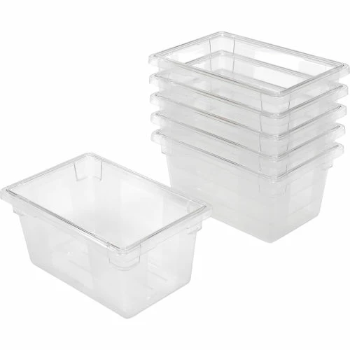 Buy 💯 Rubbermaid 3304-00 Clear Plastic Box 5 Gallon 18 x12 x 9 - Pkg Qty 6 🔔 2 Buy 💯 Rubbermaid 3304-00 Clear Plastic Box 5 Gallon 18 x12 x 9 - Pkg Qty 6 🔔 - Image 2
