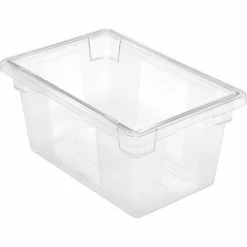Buy 💯 Rubbermaid 3304-00 Clear Plastic Box 5 Gallon 18 x12 x 9 - Pkg Qty 6 🔔 10 Buy 💯 Rubbermaid 3304-00 Clear Plastic Box 5 Gallon 18 x12 x 9 - Pkg Qty 6 🔔 -Containers shop 652452CL 02
