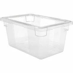 Buy 💯 Rubbermaid 3304-00 Clear Plastic Box 5 Gallon 18 x12 x 9 - Pkg Qty 6 🔔 13 Buy 💯 Rubbermaid 3304-00 Clear Plastic Box 5 Gallon 18 x12 x 9 - Pkg Qty 6 🔔 -Containers shop 652452CL 05