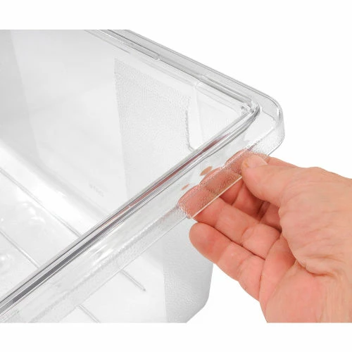 Buy 💯 Rubbermaid 3304-00 Clear Plastic Box 5 Gallon 18 x12 x 9 - Pkg Qty 6 🔔 8 Buy 💯 Rubbermaid 3304-00 Clear Plastic Box 5 Gallon 18 x12 x 9 - Pkg Qty 6 🔔 - Image 8