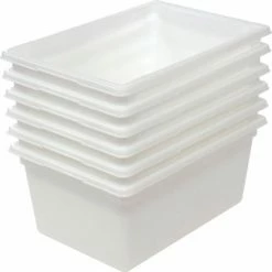Buy ❤️ Rubbermaid 3528-00 White Plastic Box 16.62 Gallon 18 x 26 x 12 - Pkg Qty 6 ⌛ 13 Buy ❤️ Rubbermaid 3528-00 White Plastic Box 16.62 Gallon 18 x 26 x 12 - Pkg Qty 6 ⌛ -Containers shop 652455WH 03