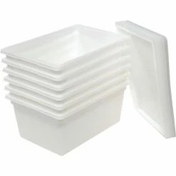 Buy ❤️ Rubbermaid 3528-00 White Plastic Box 16.62 Gallon 18 x 26 x 12 - Pkg Qty 6 ⌛ 15 Buy ❤️ Rubbermaid 3528-00 White Plastic Box 16.62 Gallon 18 x 26 x 12 - Pkg Qty 6 ⌛ -Containers shop 652455WH 05