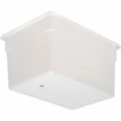 Flash Sale 🔥 Rubbermaid 3501-00 White Plastic Box 21.5 Gallon 18 x 26 x 15 - Pkg Qty 6 🛒 17 Flash Sale 🔥 Rubbermaid 3501-00 White Plastic Box 21.5 Gallon 18 x 26 x 15 - Pkg Qty 6 🛒 -Containers shop 652456WH 02