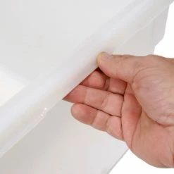 Flash Sale 🔥 Rubbermaid 3501-00 White Plastic Box 21.5 Gallon 18 x 26 x 15 - Pkg Qty 6 🛒 19 Flash Sale 🔥 Rubbermaid 3501-00 White Plastic Box 21.5 Gallon 18 x 26 x 15 - Pkg Qty 6 🛒 -Containers shop 652456WH 04