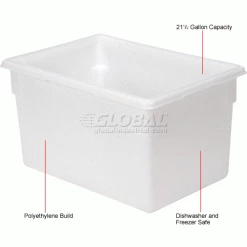 Flash Sale 🔥 Rubbermaid 3501-00 White Plastic Box 21.5 Gallon 18 x 26 x 15 - Pkg Qty 6 🛒 26 Flash Sale 🔥 Rubbermaid 3501-00 White Plastic Box 21.5 Gallon 18 x 26 x 15 - Pkg Qty 6 🛒 -Containers shop 652456WH 1wco