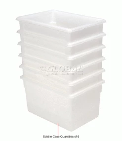 Flash Sale 🔥 Rubbermaid 3501-00 White Plastic Box 21.5 Gallon 18 x 26 x 15 - Pkg Qty 6 🛒 28 Flash Sale 🔥 Rubbermaid 3501-00 White Plastic Box 21.5 Gallon 18 x 26 x 15 - Pkg Qty 6 🛒 -Containers shop 652456WH 3wco