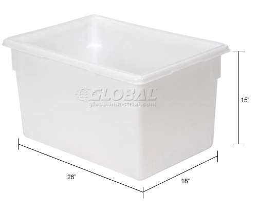 Flash Sale 🔥 Rubbermaid 3501-00 White Plastic Box 21.5 Gallon 18 x 26 x 15 - Pkg Qty 6 🛒 15 Flash Sale 🔥 Rubbermaid 3501-00 White Plastic Box 21.5 Gallon 18 x 26 x 15 - Pkg Qty 6 🛒 - Image 15