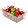 Best Pirce 👍 Rubbermaid 3309-00 Clear Plastic Box 3.5 Gallon 18 x12 x 6 - Pkg Qty 6 🎉