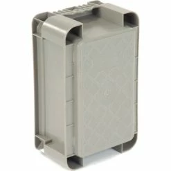 Promo 🤩 Global Industrial™ Stackable Straight Wall Container, Solid, 12"Lx7-3/8"Wx5"H, Gray 🧨 -Containers shop 652740 06