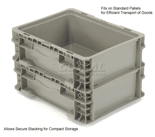 Top 10 ๐ Global Industrial Stackable Straight Wall Container, Solid, 12"Lx15"Wx5"H, Gray ๐ 12 Top 10 ๐ Global Industrial Stackable Straight Wall Container, Solid, 12"Lx15"Wx5"H, Gray ๐ - Image 12