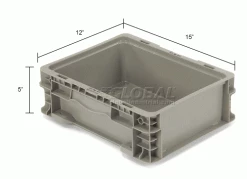 Top 10 ๐ Global Industrial Stackable Straight Wall Container, Solid, 12"Lx15"Wx5"H, Gray ๐ 25 Top 10 ๐ Global Industrial Stackable Straight Wall Container, Solid, 12"Lx15"Wx5"H, Gray ๐ -Containers shop 652741 dim