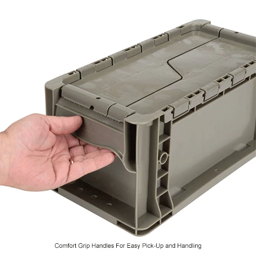 Buy ⭐ Global Industrial Stackable Straight Wall Container, Solid, 13-1/2"Lx7-3/8"Wx6-3/4"H, Gray 🧨 13 Buy ⭐ Global Industrial Stackable Straight Wall Container, Solid, 13-1/2"Lx7-3/8"Wx6-3/4"H, Gray 🧨 - Image 13