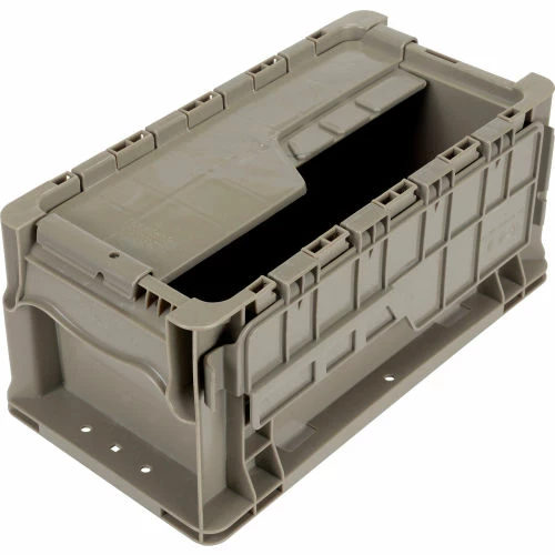 Buy ⭐ Global Industrial Stackable Straight Wall Container, Solid, 13-1/2"Lx7-3/8"Wx6-3/4"H, Gray 🧨 2 Buy ⭐ Global Industrial Stackable Straight Wall Container, Solid, 13-1/2"Lx7-3/8"Wx6-3/4"H, Gray 🧨 - Image 2