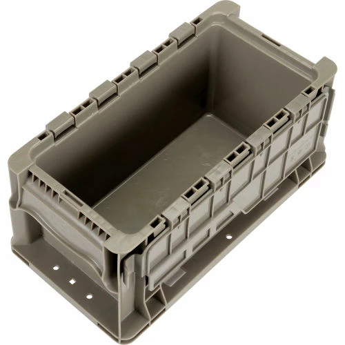 Buy ⭐ Global Industrial Stackable Straight Wall Container, Solid, 13-1/2"Lx7-3/8"Wx6-3/4"H, Gray 🧨 3 Buy ⭐ Global Industrial Stackable Straight Wall Container, Solid, 13-1/2"Lx7-3/8"Wx6-3/4"H, Gray 🧨 - Image 3
