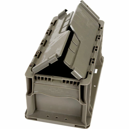 Buy ⭐ Global Industrial Stackable Straight Wall Container, Solid, 13-1/2"Lx7-3/8"Wx6-3/4"H, Gray 🧨 6 Buy ⭐ Global Industrial Stackable Straight Wall Container, Solid, 13-1/2"Lx7-3/8"Wx6-3/4"H, Gray 🧨 - Image 6