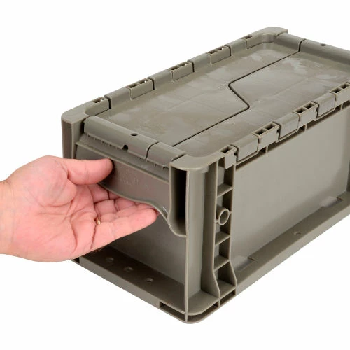 Buy ⭐ Global Industrial Stackable Straight Wall Container, Solid, 13-1/2"Lx7-3/8"Wx6-3/4"H, Gray 🧨 9 Buy ⭐ Global Industrial Stackable Straight Wall Container, Solid, 13-1/2"Lx7-3/8"Wx6-3/4"H, Gray 🧨 - Image 9