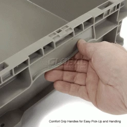 Flash Sale 🔔 Global Industrial Stackable Straight Wall Container, Solid, 24"Lx15"Wx5"H, Gray ✔️ 19 Flash Sale 🔔 Global Industrial Stackable Straight Wall Container, Solid, 24"Lx15"Wx5"H, Gray ✔️ -Containers shop 652744 2wco