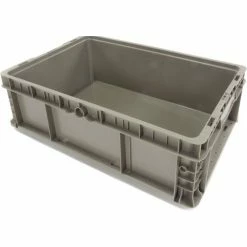Cheapest 👏 Global Industrial Stackable Straight Wall Container, Solid, 24"Lx15"Wx9-1/2"H, Gray 💯 19 Cheapest 👏 Global Industrial Stackable Straight Wall Container, Solid, 24"Lx15"Wx9-1/2"H, Gray 💯 -Containers shop 652745 05