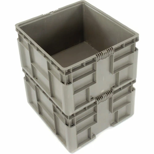 Top 10 🤩 Global Industrial Stackable Straight Wall Container, Solid, 24"Lx22-1/2"Wx14-1/2"H, Gray 💯 3 Top 10 🤩 Global Industrial Stackable Straight Wall Container, Solid, 24"Lx22-1/2"Wx14-1/2"H, Gray 💯 - Image 3