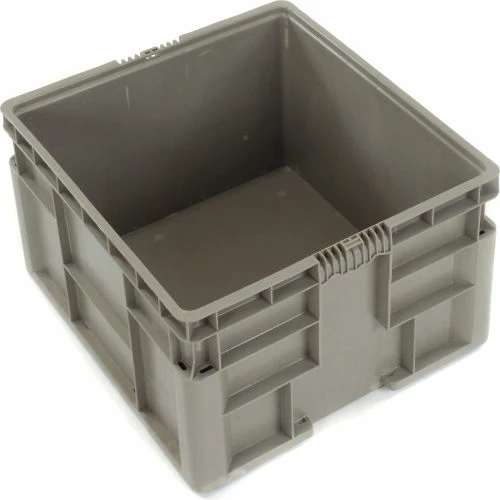 Top 10 🤩 Global Industrial Stackable Straight Wall Container, Solid, 24"Lx22-1/2"Wx14-1/2"H, Gray 💯 4 Top 10 🤩 Global Industrial Stackable Straight Wall Container, Solid, 24"Lx22-1/2"Wx14-1/2"H, Gray 💯 - Image 4
