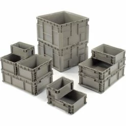 Top 10 🤩 Global Industrial Stackable Straight Wall Container, Solid, 24"Lx22-1/2"Wx14-1/2"H, Gray 💯 29 Top 10 🤩 Global Industrial Stackable Straight Wall Container, Solid, 24"Lx22-1/2"Wx14-1/2"H, Gray 💯 -Containers shop 652747 12