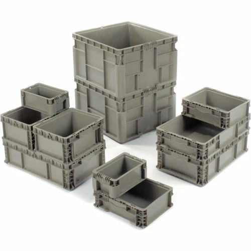 Top 10 🤩 Global Industrial Stackable Straight Wall Container, Solid, 24"Lx22-1/2"Wx14-1/2"H, Gray 💯 12 Top 10 🤩 Global Industrial Stackable Straight Wall Container, Solid, 24"Lx22-1/2"Wx14-1/2"H, Gray 💯 - Image 12