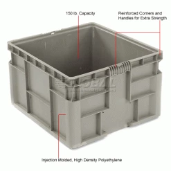 Top 10 🤩 Global Industrial Stackable Straight Wall Container, Solid, 24"Lx22-1/2"Wx14-1/2"H, Gray 💯 32 Top 10 🤩 Global Industrial Stackable Straight Wall Container, Solid, 24"Lx22-1/2"Wx14-1/2"H, Gray 💯 -Containers shop 652747 1wco