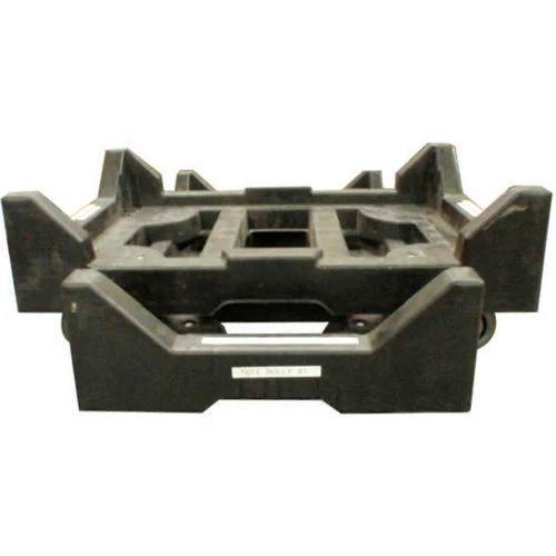 New 👍 Attached Lid Shipping Container 27-3/16 x 16-5/8 x 12-1/2 Gray with Dolly Combo ⭐ 12 New 👍 Attached Lid Shipping Container 27-3/16 x 16-5/8 x 12-1/2 Gray with Dolly Combo ⭐ - Image 12