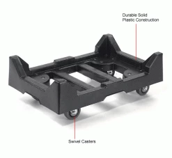 New 👍 Attached Lid Shipping Container 27-3/16 x 16-5/8 x 12-1/2 Gray with Dolly Combo ⭐ 54 New 👍 Attached Lid Shipping Container 27-3/16 x 16-5/8 x 12-1/2 Gray with Dolly Combo ⭐ -Containers shop 652754 1wco 2