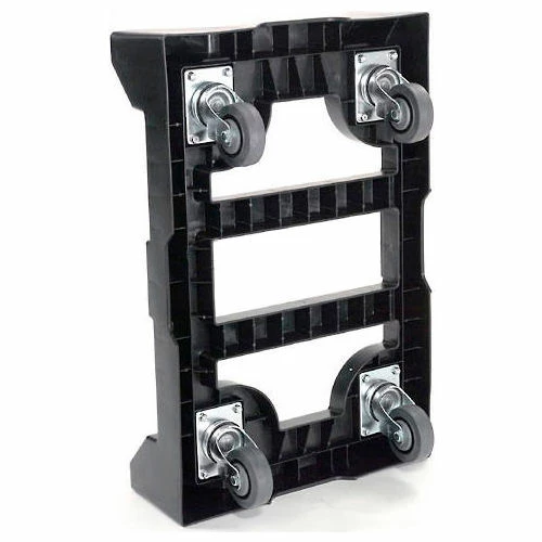 New 👍 Attached Lid Shipping Container 27-3/16 x 16-5/8 x 12-1/2 Gray with Dolly Combo ⭐ 13 New 👍 Attached Lid Shipping Container 27-3/16 x 16-5/8 x 12-1/2 Gray with Dolly Combo ⭐ - Image 13