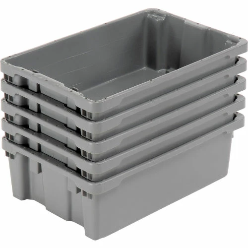 Brand new ๐ LEWISBins SN2012-6 Polyethylene Container 20"L x 13"W x 6-1/4"H, Gray - Pkg Qty 5 ๐งจ 3 Brand new ๐ LEWISBins SN2012-6 Polyethylene Container 20"L x 13"W x 6-1/4"H, Gray - Pkg Qty 5 ๐งจ - Image 3