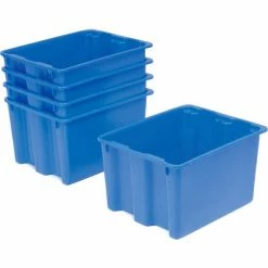 Deals 💯 LEWISBins SN2117-12 Polyethylene Container 21"L x 17"W x 12"H, Blue - Pkg Qty 5 ✨ 11 Deals 💯 LEWISBins SN2117-12 Polyethylene Container 21"L x 17"W x 12"H, Blue - Pkg Qty 5 ✨ -Containers shop 652906BL 02