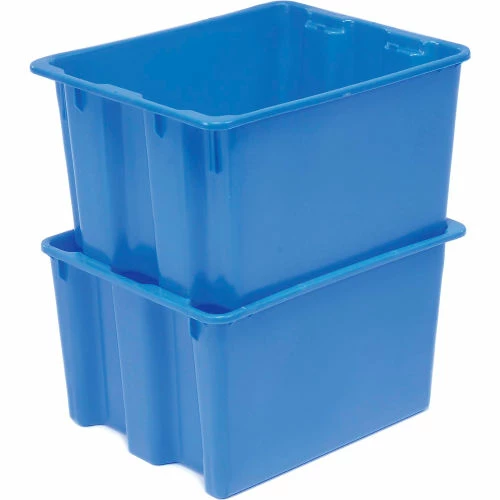 Deals 💯 LEWISBins SN2117-12 Polyethylene Container 21"L x 17"W x 12"H, Blue - Pkg Qty 5 ✨ 5 Deals 💯 LEWISBins SN2117-12 Polyethylene Container 21"L x 17"W x 12"H, Blue - Pkg Qty 5 ✨ - Image 5