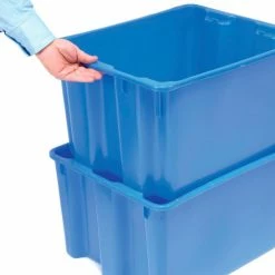 Deals 💯 LEWISBins SN2117-12 Polyethylene Container 21"L x 17"W x 12"H, Blue - Pkg Qty 5 ✨ 14 Deals 💯 LEWISBins SN2117-12 Polyethylene Container 21"L x 17"W x 12"H, Blue - Pkg Qty 5 ✨ -Containers shop 652906BL 05