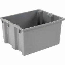 Hot Sale ๐ฅฐ LEWISBins SN2420-13 Polyethylene Container 24"L x 20"W x 13"H, Gray - Pkg Qty 5 ๐ฏ