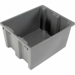 Hot Sale π₯° LEWISBins SN2420-13 Polyethylene Container 24"L x 20"W x 13"H, Gray - Pkg Qty 5 π― 18 Hot Sale π₯° LEWISBins SN2420-13 Polyethylene Container 24"L x 20"W x 13"H, Gray - Pkg Qty 5 π― -Containers shop 652908GY 03