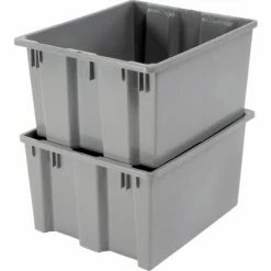 Hot Sale π₯° LEWISBins SN2420-13 Polyethylene Container 24"L x 20"W x 13"H, Gray - Pkg Qty 5 π― 19 Hot Sale π₯° LEWISBins SN2420-13 Polyethylene Container 24"L x 20"W x 13"H, Gray - Pkg Qty 5 π― -Containers shop 652908GY 04