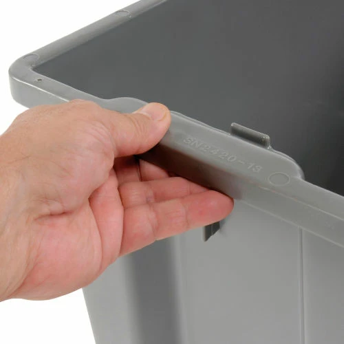 Hot Sale π₯° LEWISBins SN2420-13 Polyethylene Container 24"L x 20"W x 13"H, Gray - Pkg Qty 5 π― 11 Hot Sale π₯° LEWISBins SN2420-13 Polyethylene Container 24"L x 20"W x 13"H, Gray - Pkg Qty 5 π― - Image 11