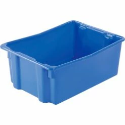 Buy ๐ LEWISBins SN2618-10 Polyethylene Container 26"L x 18-3/4"W x 10"H, Blue - Pkg Qty 5 โจ