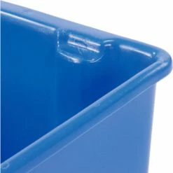 Buy 😍 LEWISBins SN2618-10 Polyethylene Container 26"L x 18-3/4"W x 10"H, Blue - Pkg Qty 5 ✨ -Containers shop 652909BL 08