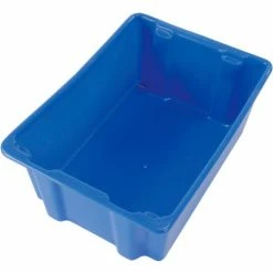 Buy 😍 LEWISBins SN2618-10 Polyethylene Container 26"L x 18-3/4"W x 10"H, Blue - Pkg Qty 5 ✨ -Containers shop 652909BL 13